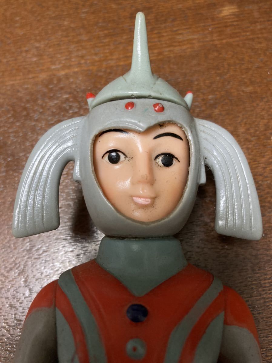 ウルトラマン ソフビ 人形 ウルトラの母 ブルマァク 当時物 円谷プロ