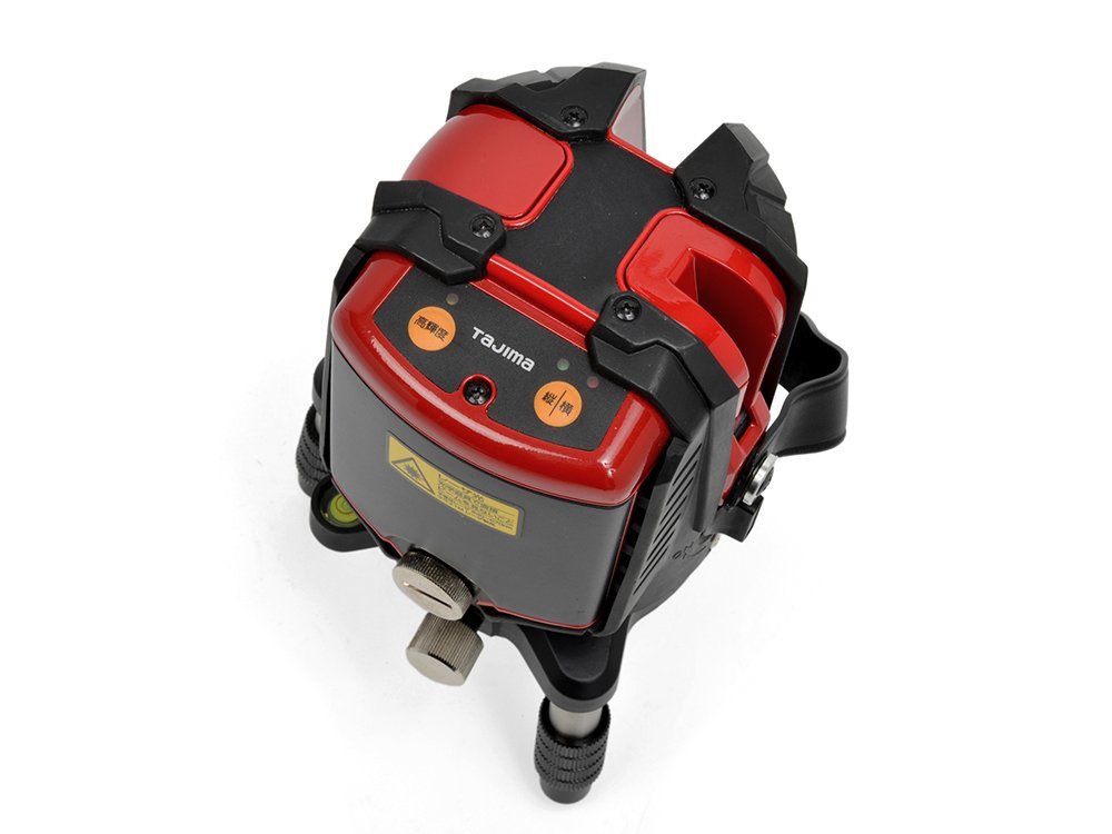 【Used】TAJIMA タジマ AXIS テラ AXT-K 高輝度レーザー墨出し器 矩・横 受光器付 AXISテラ レーザー墨出し器 タジマ(Tajima) KY10m」 レーザー墨出し器「AXISテラ AXT-KYR