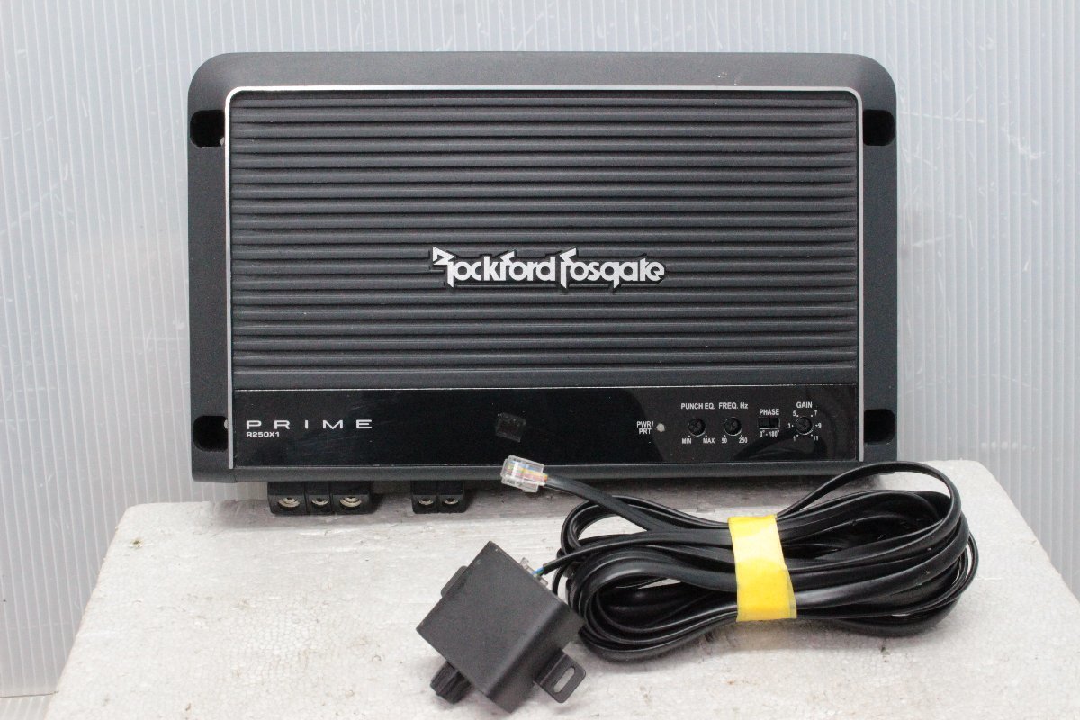 R250X1 Rockford Prime R250-1D アンプ Fosgate(ロック Rockford