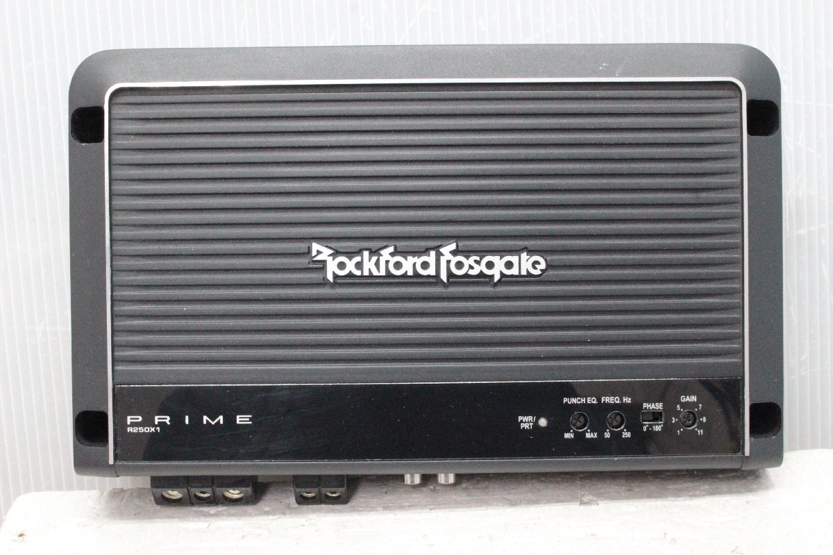 R250X1 Rockford Prime R250-1D アンプ Fosgate(ロック Rockford