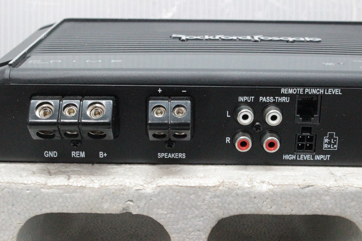 R250X1 Rockford Prime R250-1D アンプ Fosgate(ロック Rockford