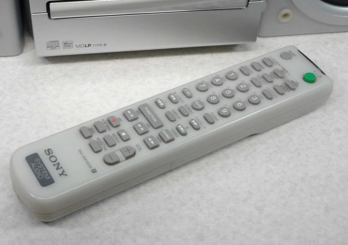 一部動作確認済 美品 ジャンク SONY CMT-M333NT 付属品付 昨夜、FB