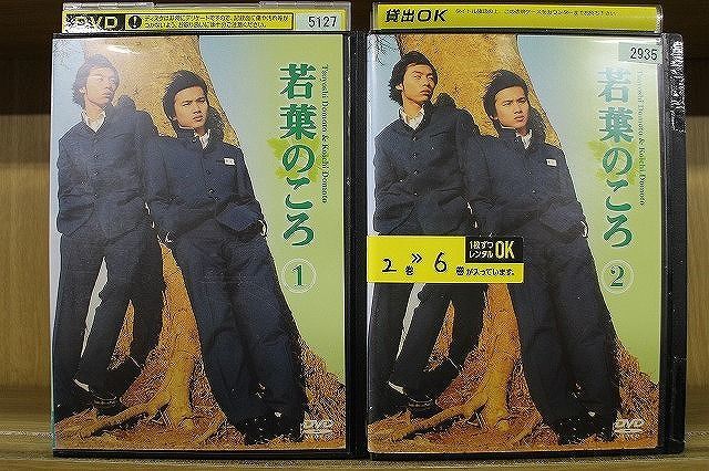 DVD 若葉のころ 全6巻 堂本剛 堂本光一 ※ケース無し発送 レンタル落ち