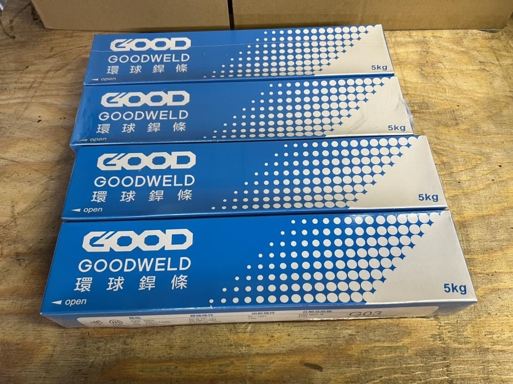 2026，人気SALE 014〇 品〇GOODWELD グッドウェルド 溶接棒 G03 3.2 20kg 商品概要覧必読くださいませ 長期保管品 4個セット(消耗品)｜売買されたオークション情報、yahooの商品情報をアーカイブ公開 - オークファ 消耗品