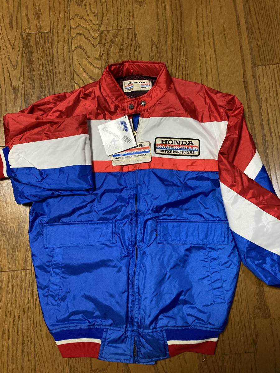 非売品★昭和レトロ★日本製  HONDA 運動部 ホンダチーム  ジャンパー ホンダジャンバー 当時物 レア物 【公式通販】