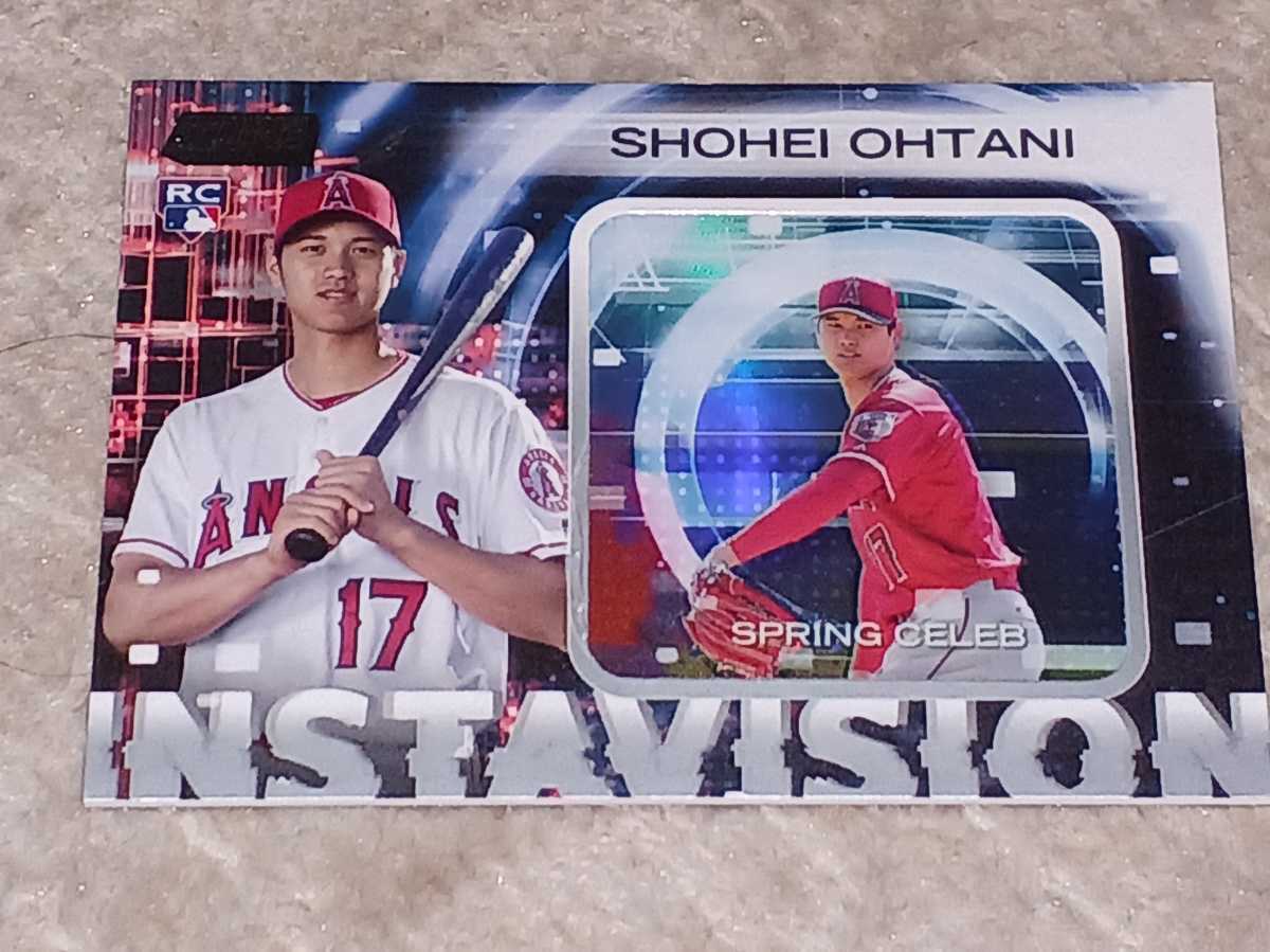 2018 Stadium Club Instavision 大谷翔平 RC インサートカード　インスタビジョン　Shohei Ohtani 