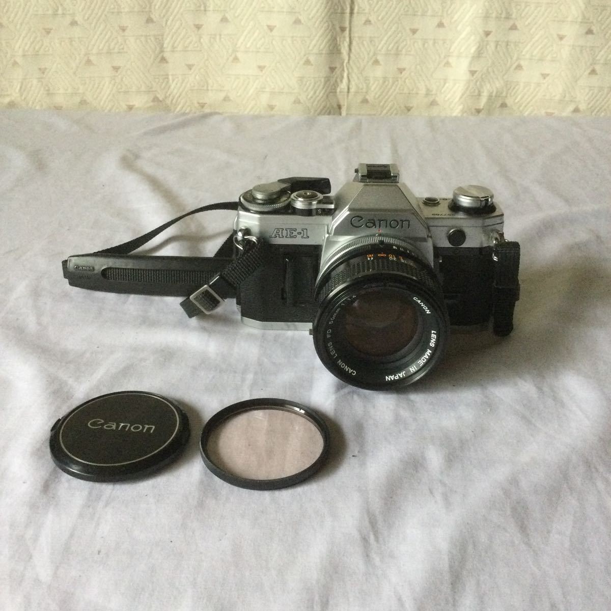 動作未確認 Canon 一眼レフカメラ AE-1 FD 50mm 1:1.4 Canon AE-1 FD