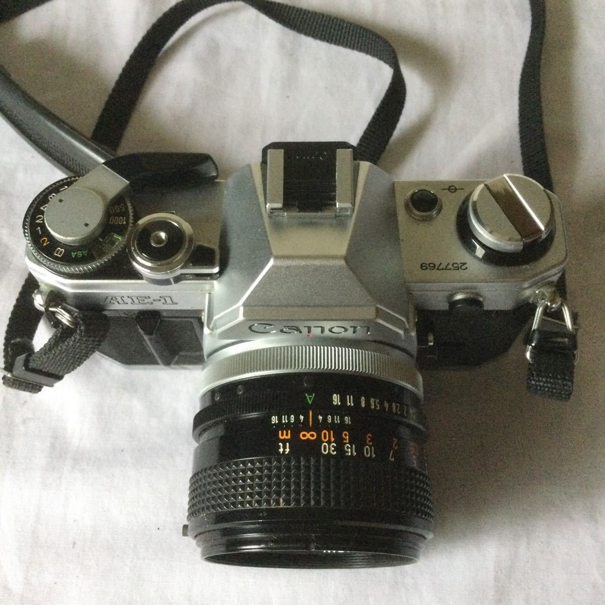 動作未確認Canon 一眼レフカメラ AE-1 FD 50mm 1:1.4 キャノン