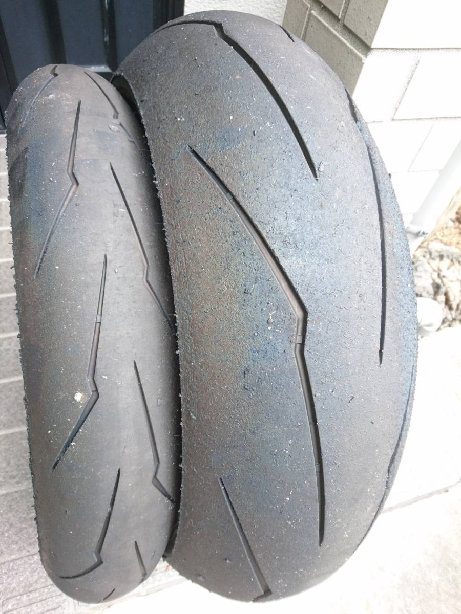  ピレリ ディアブロスーパーコルサＶ３ 前後sc1使用20分 120/70 200/55(オンロード)｜売買されたオークション情報、yahooの商品情報をアーカイブ公開 - オークファン オンロード