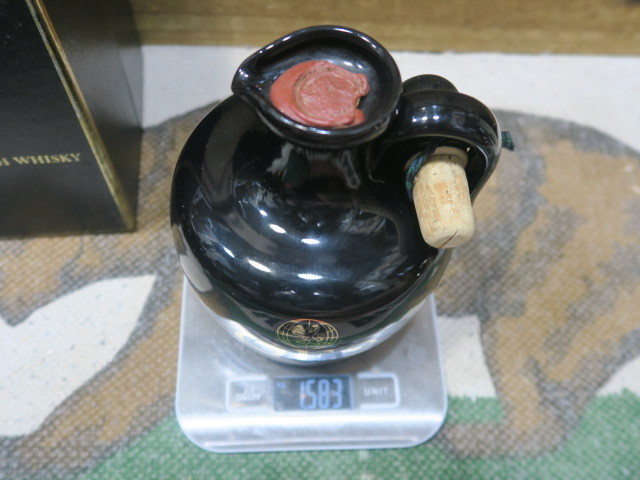 古酒 未開栓 希少品 箱替え栓付き QE2 12年 クイーンエリザベス2世 黒