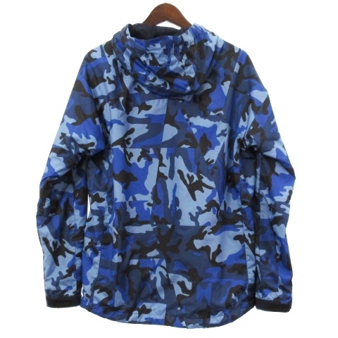 Bristol Bristol) FCRB HOODED BLOUSON（ナイロンジャケット）｜ 2020AW エフシーレアルブリストル F.C.Real Bristol FCRB カモフラ プラクティス ジャケット ジャージ FCRB-180022 ブルー S アウター メンズ