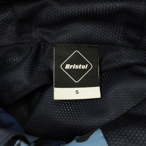 Bristol Bristol) FCRB HOODED BLOUSON（ナイロンジャケット）｜ 2020AW エフシーレアルブリストル F.C.Real Bristol FCRB カモフラ プラクティス ジャケット ジャージ FCRB-180022 ブルー S アウター メンズ