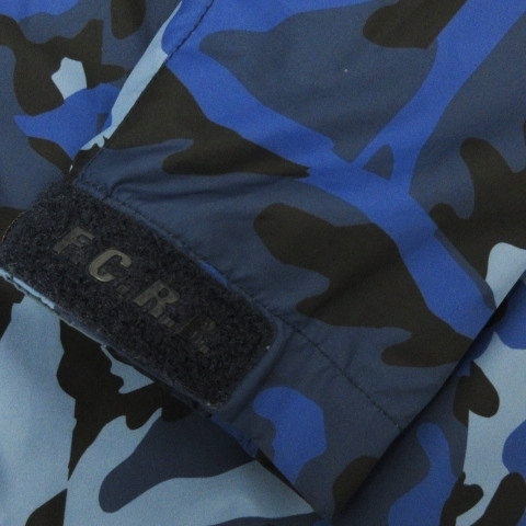 Bristol Bristol) FCRB HOODED BLOUSON（ナイロンジャケット）｜ 2020AW エフシーレアルブリストル F.C.Real Bristol FCRB カモフラ プラクティス ジャケット ジャージ FCRB-180022 ブルー S アウター メンズ