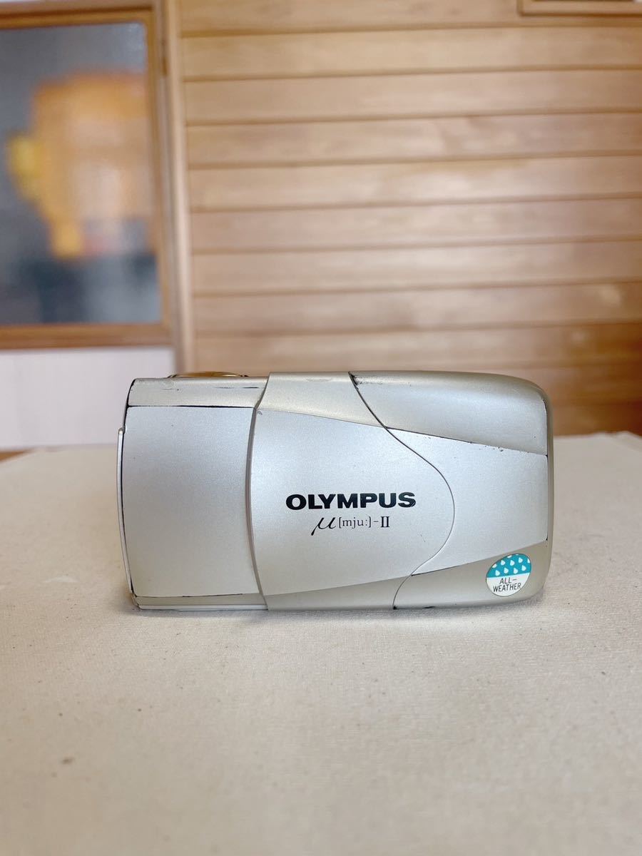 オリンパス OLYMPUS μ-Ⅱ ミュー コンパクトカメラ フィルムカメラ