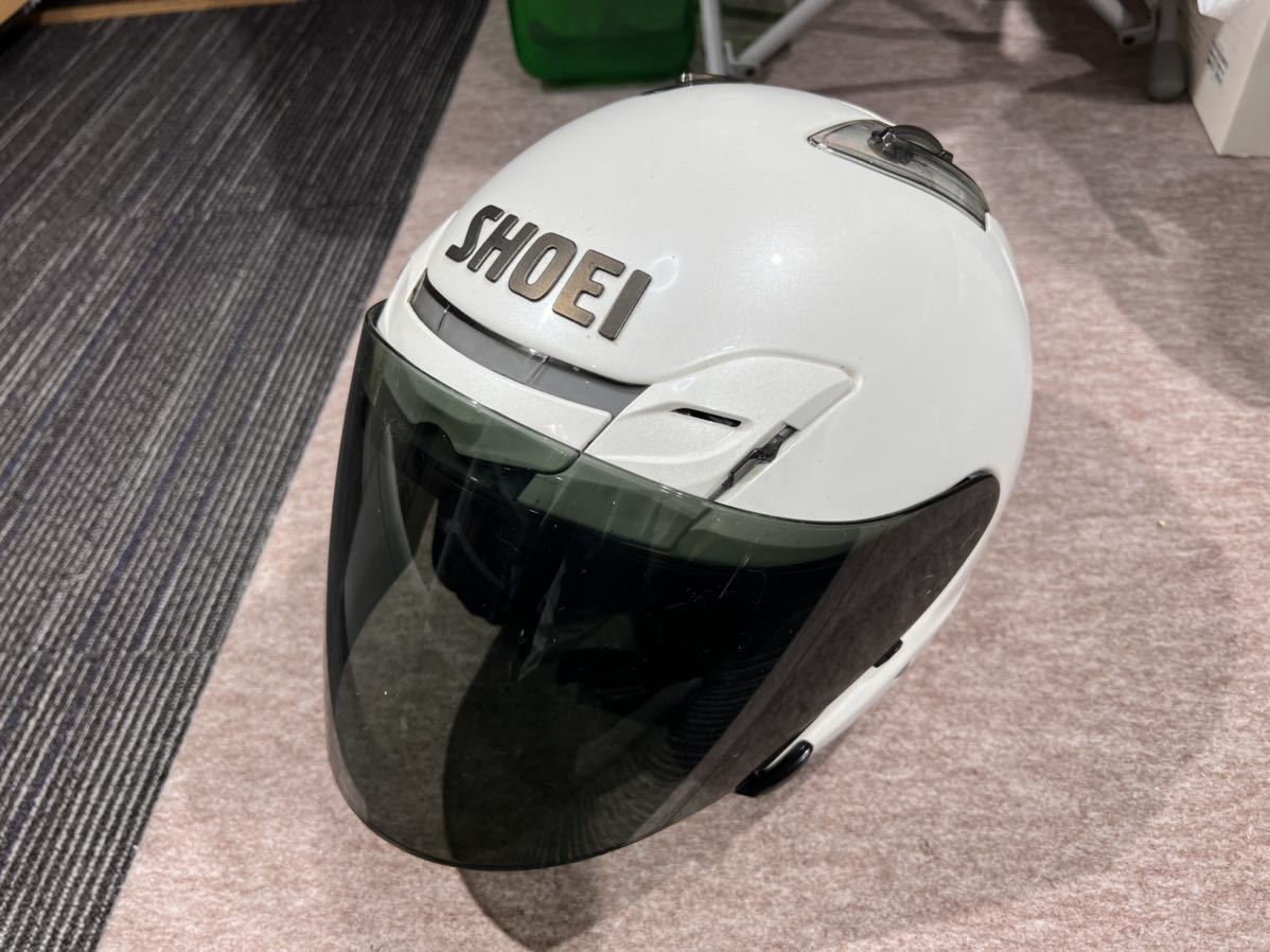 ☆ SHOEI ショウエイ J-FORCEⅢ クリスタルホワイト Mサイズ ジェット