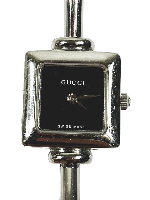 GUCCI グッチ シェリーライン アイボリー クォーツ レディース 腕時計