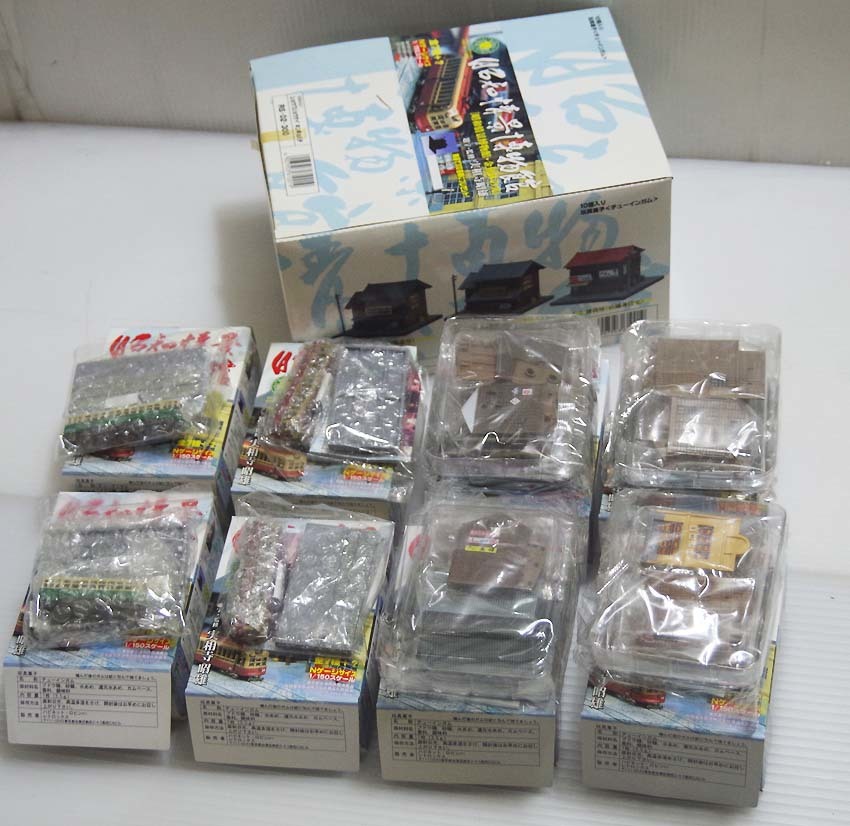 □昭和情景博物館・金魚鉢の光 全7種+シークレット 1/150 Nゲージ