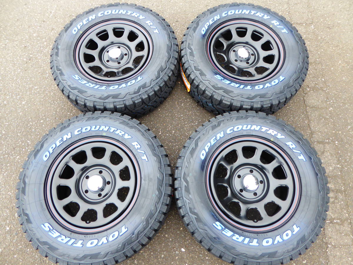 デイトナ SS ブラック 235/70R16 TOYO オープンカントリー R/T 