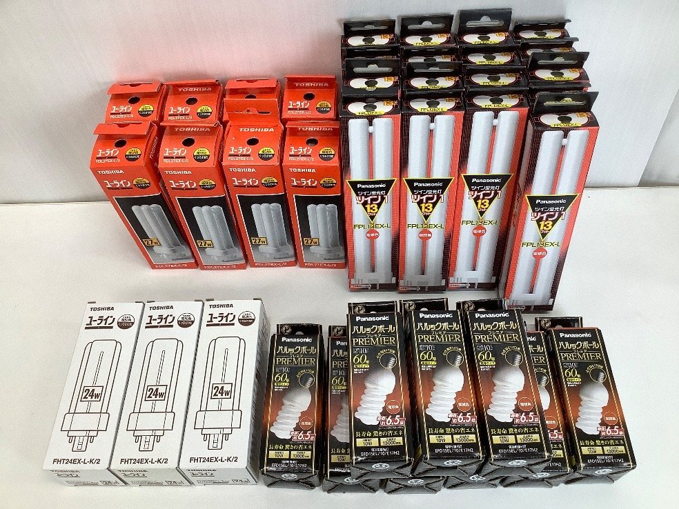 東芝 ユーライン FDL27EX-L12×8 Panasonic ツイン1 FPL13EX-L×17 他 電球まとめ ACBF ジャンク品 東芝 | コンパクト形蛍光ランプ27形・電球色TOSHIBA 激安特価販売 コンパクト蛍光灯 価格.com
