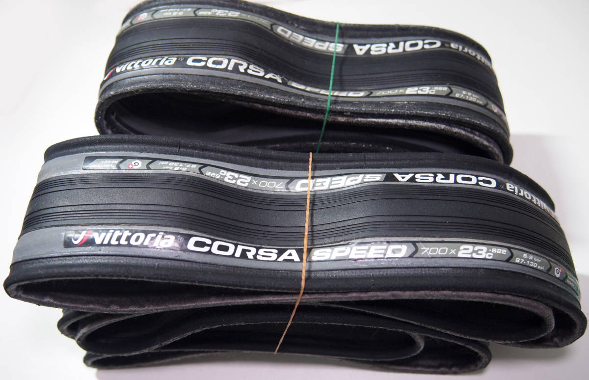 【未走行品】 CORSA SPEED 2.0 TLR 2 23c 2本 自転車 【未走行品】 CORSA SPEED 2.0 TLR 2 23c 2本