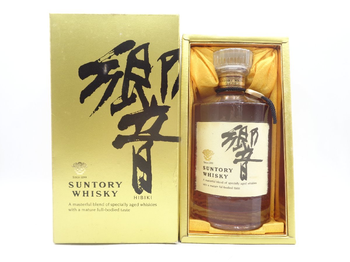 SUNTORY WHISKY HIBIKI サントリー ウイスキー 響 クリアキャップ 箱入 