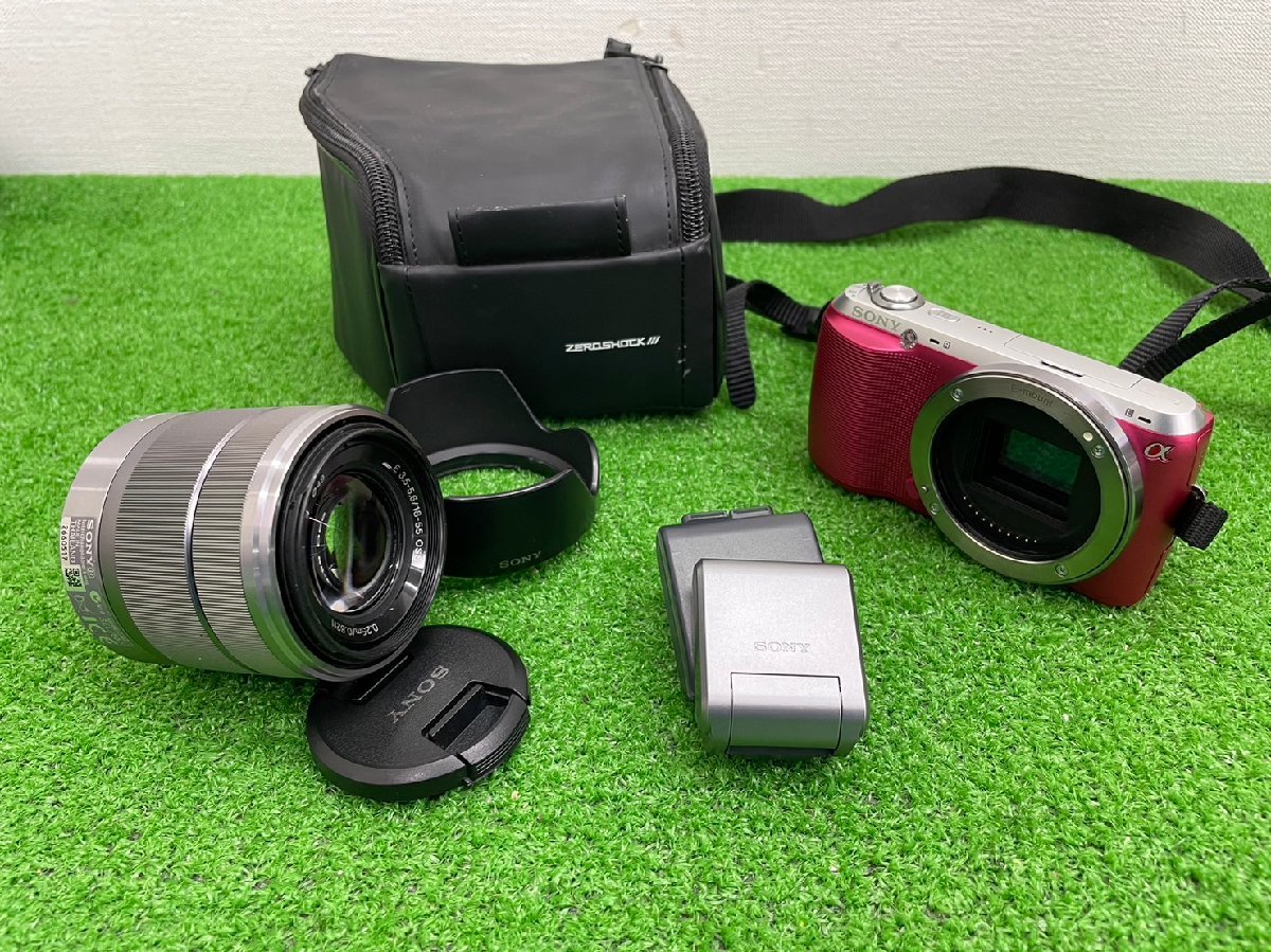 ☆1703 中古 ミラーレス一眼キット SONY ソニー NEX-C3 / SEL1855 18