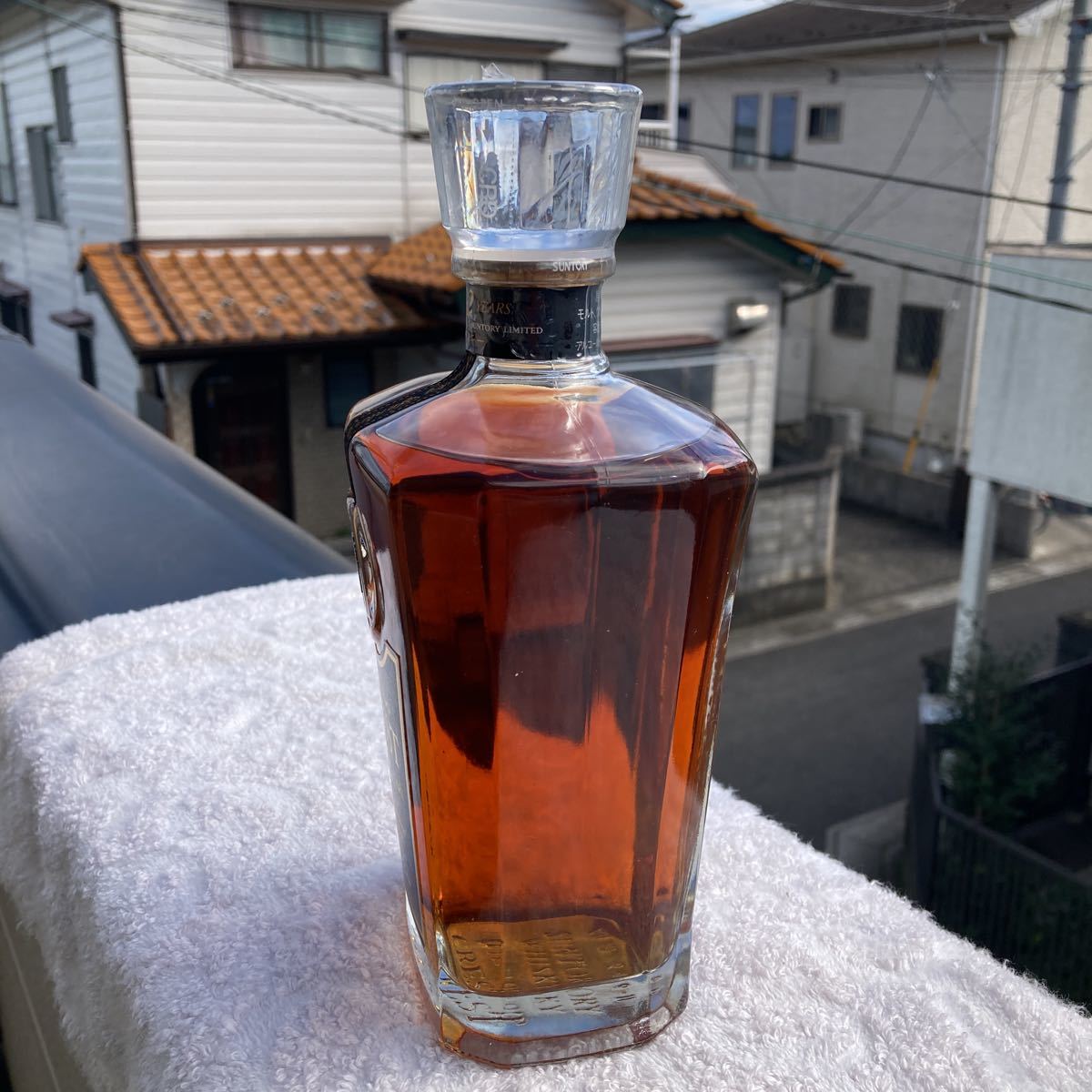 未開栓 SUNTORY CREST WHISKY サントリーウイスキー クレスト12年デ