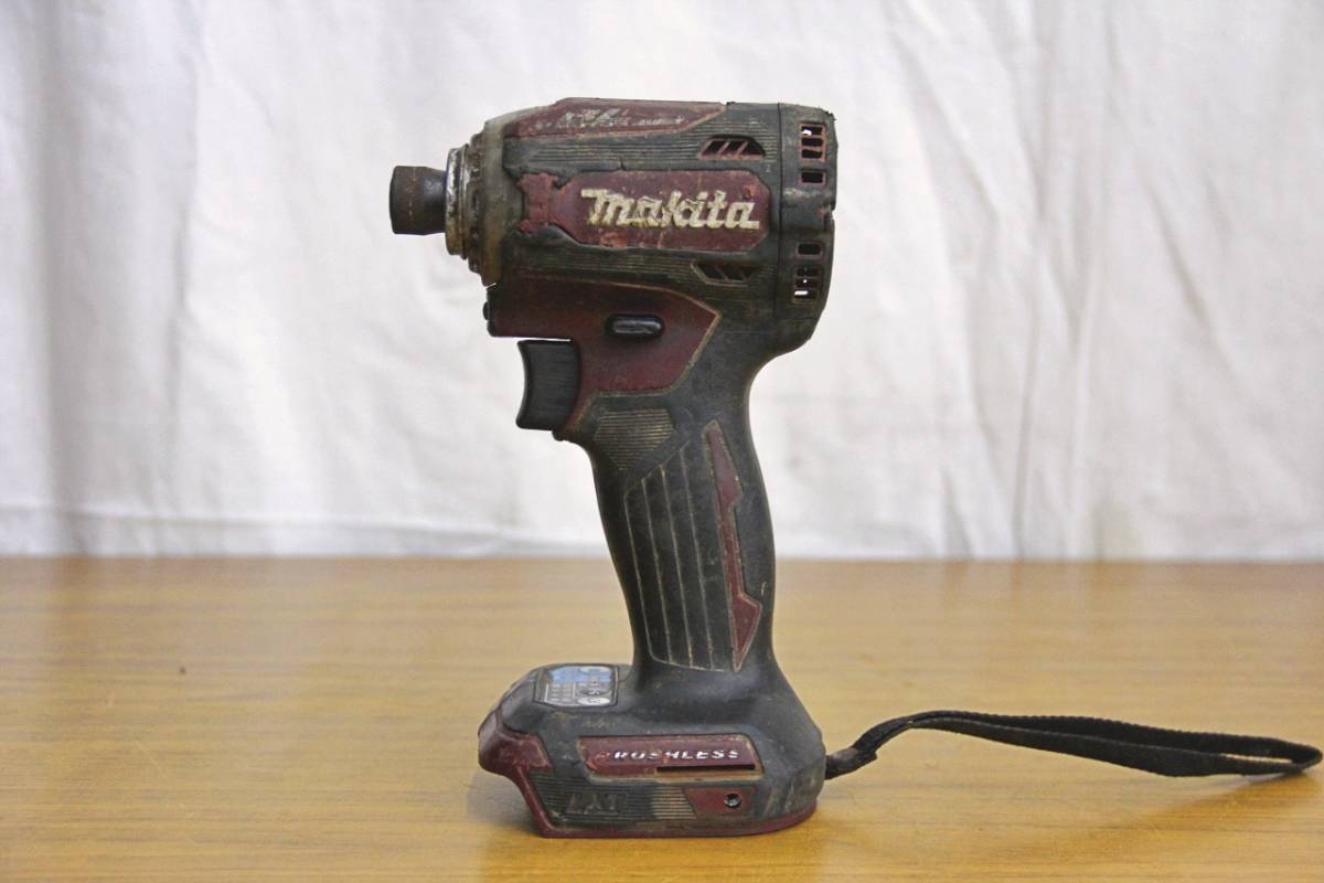 ※ジャンク品 完全不動品 makita マキタ 充電式インパクトドライバ TD171D 18V 本体のみ 101709 管-221015 BRAR makita TD171D 完全不動品 管250517 BRAR 充電式ペンインパクトドライバ