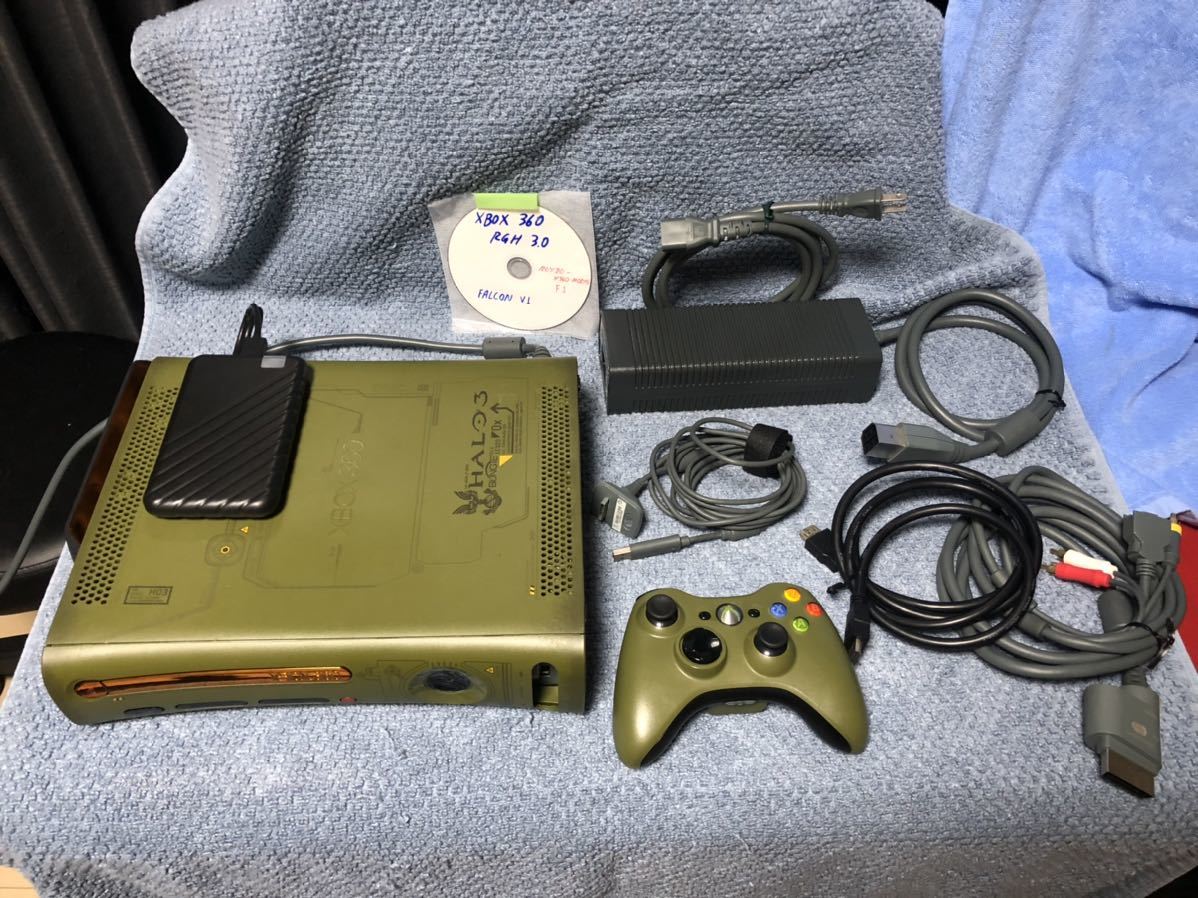 XBOX 360 縫い込も HALO 3 スペシャル エディション 動作不可 ジャンク品