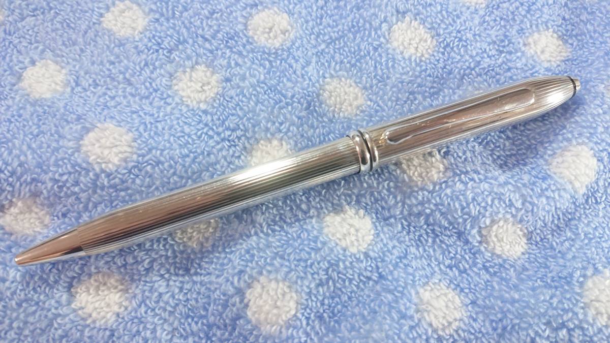 CROSS クロス タウンゼント スターリングシルバー 万年筆 18Kペン先