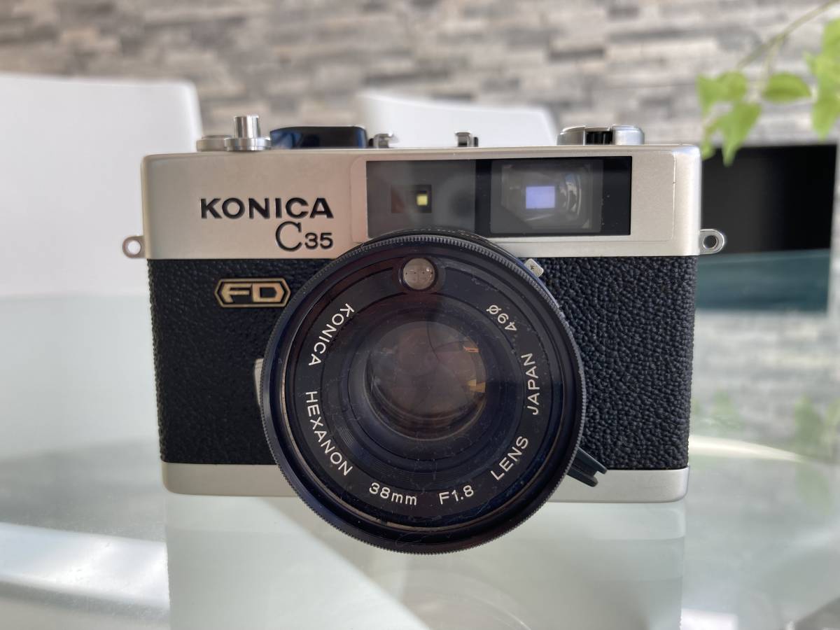 ○KONICA C35 FD HEXANON 38mm F1.8 LENS コニカ ※美品 ○ 【公式通販】
