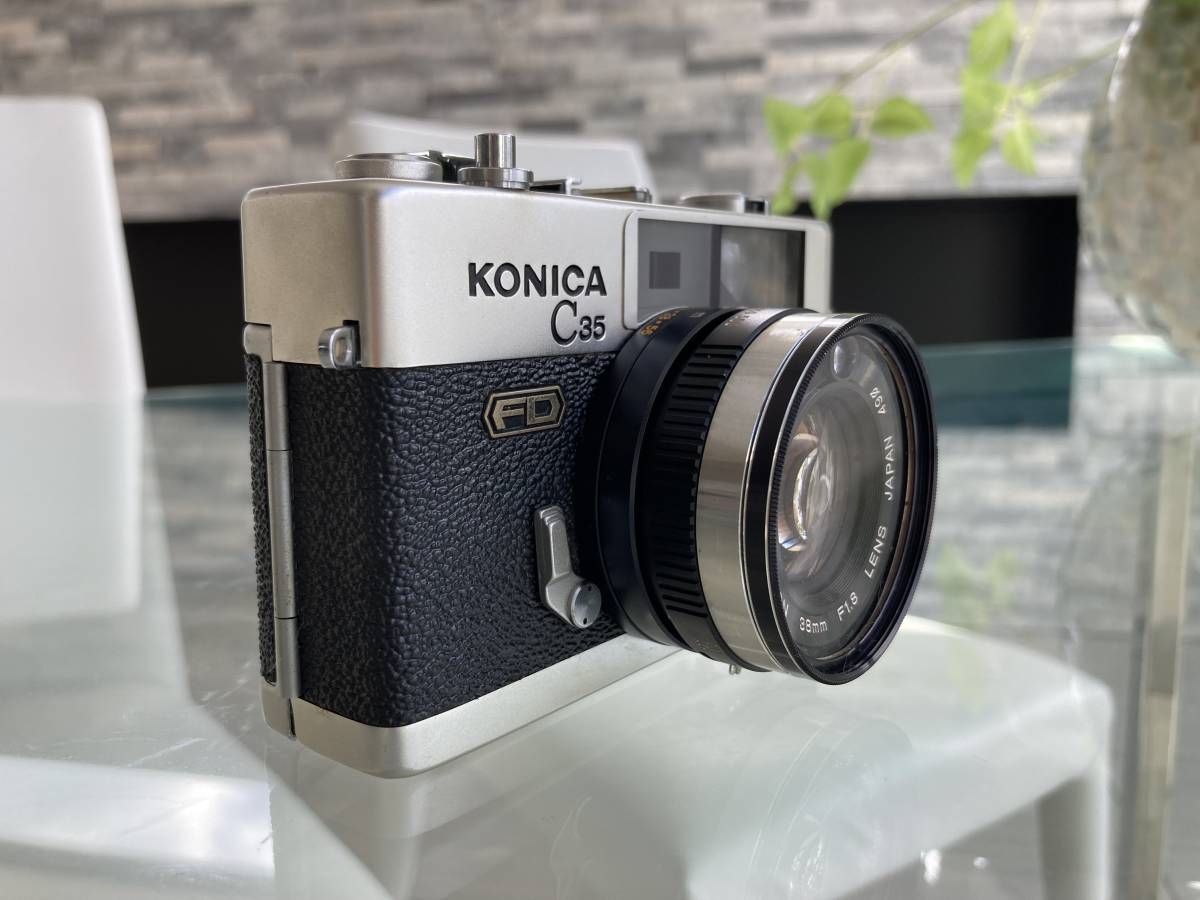 ○KONICA C35 FD HEXANON 38mm F1.8 LENS コニカ ※美品 ○ 【公式通販】