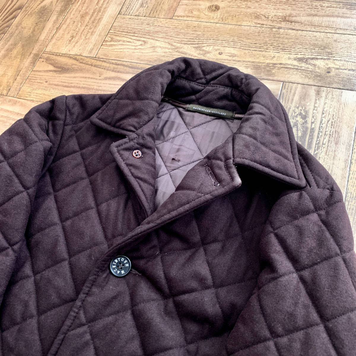 D26『マッキントッシュ MACKINTOSH』カシミヤ仕様 ツイード 
