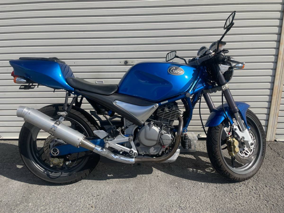スズキ Goose350 グース350 車体 実働 走行距離22392km シングル NK42A