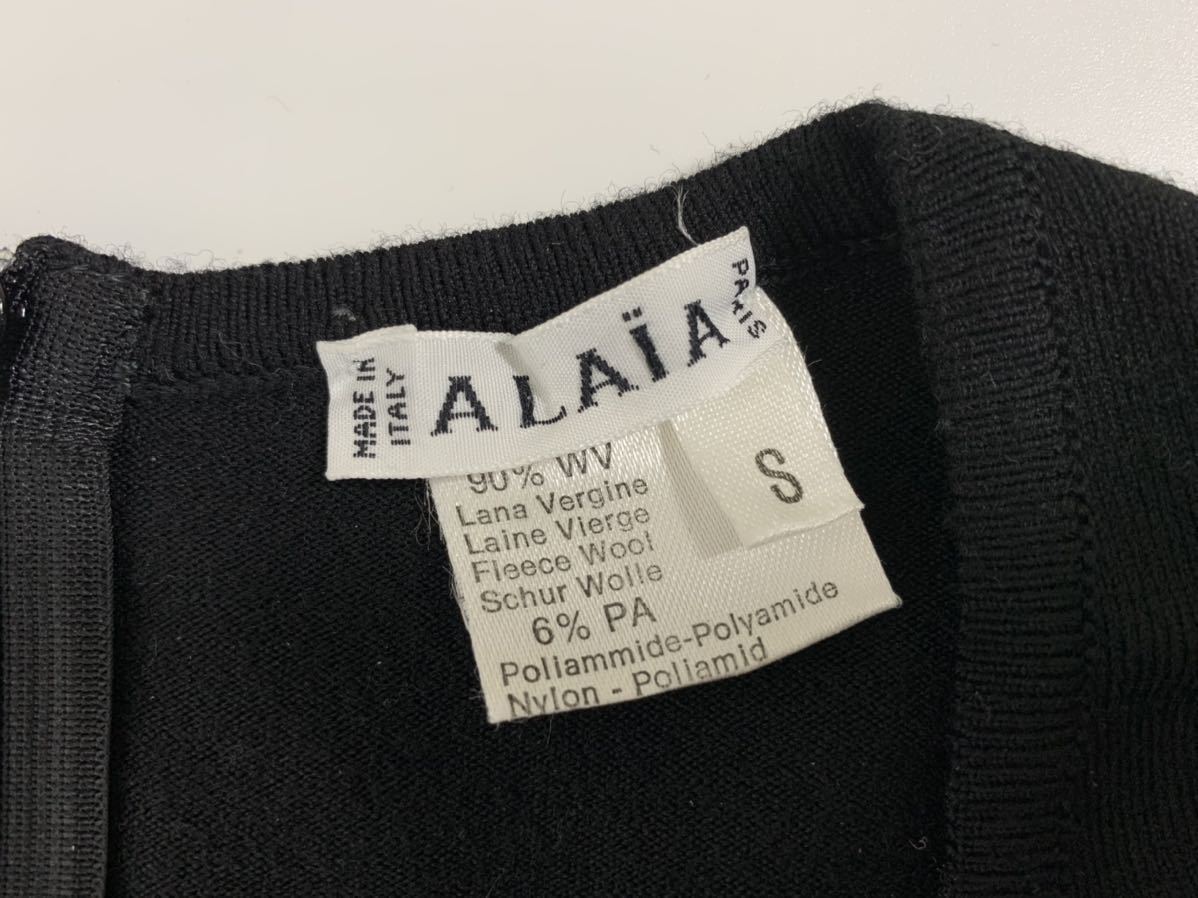 ALAIA ヴィンテージ ボディスーツ ブラック アズディンアライア 