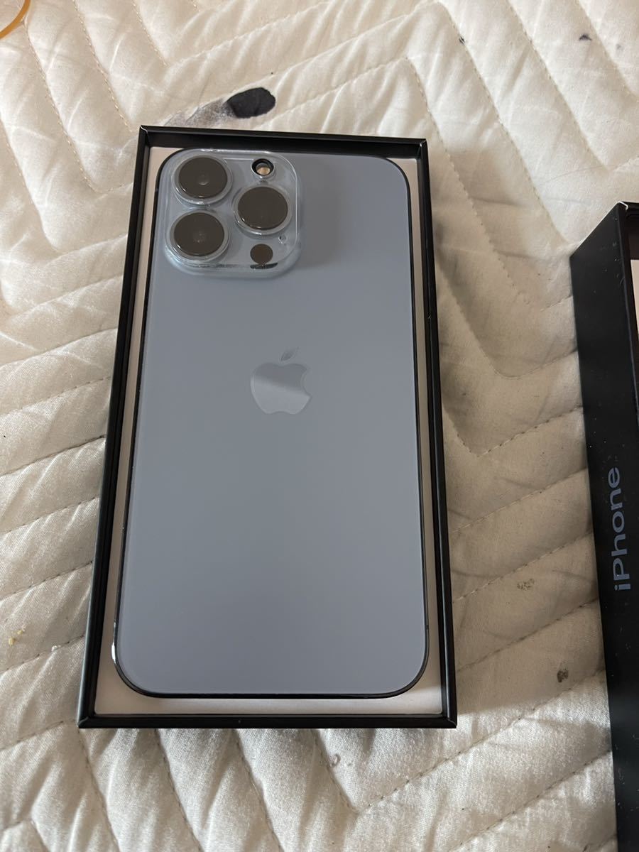 美品】iPhone 13 Pro シエラブルー 256 GB SIMフリー iPhone Pro 0