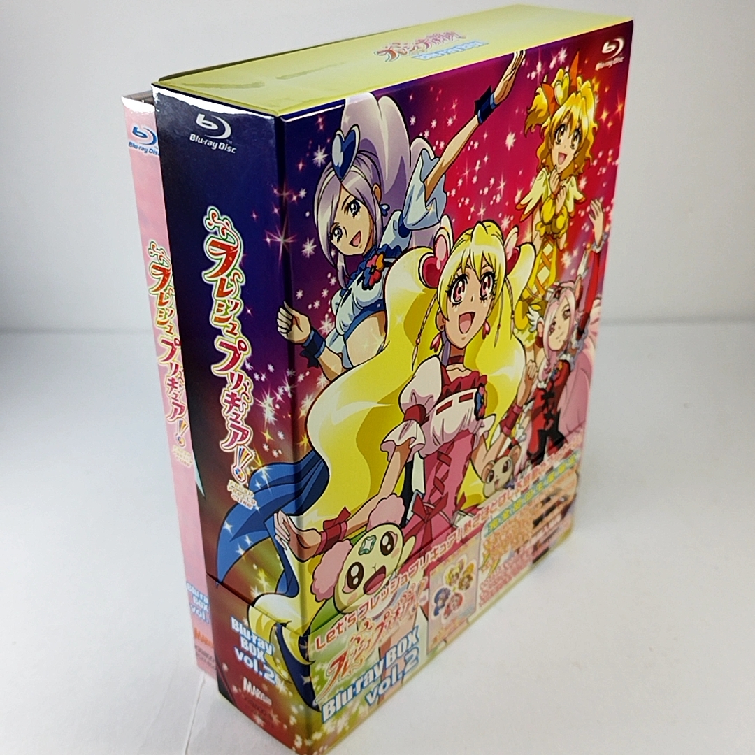 美品　BD フレッシュプリキュア！ Blu-ray BOX 全2巻セット　初回版　特典全付　スペーサー　帯付
