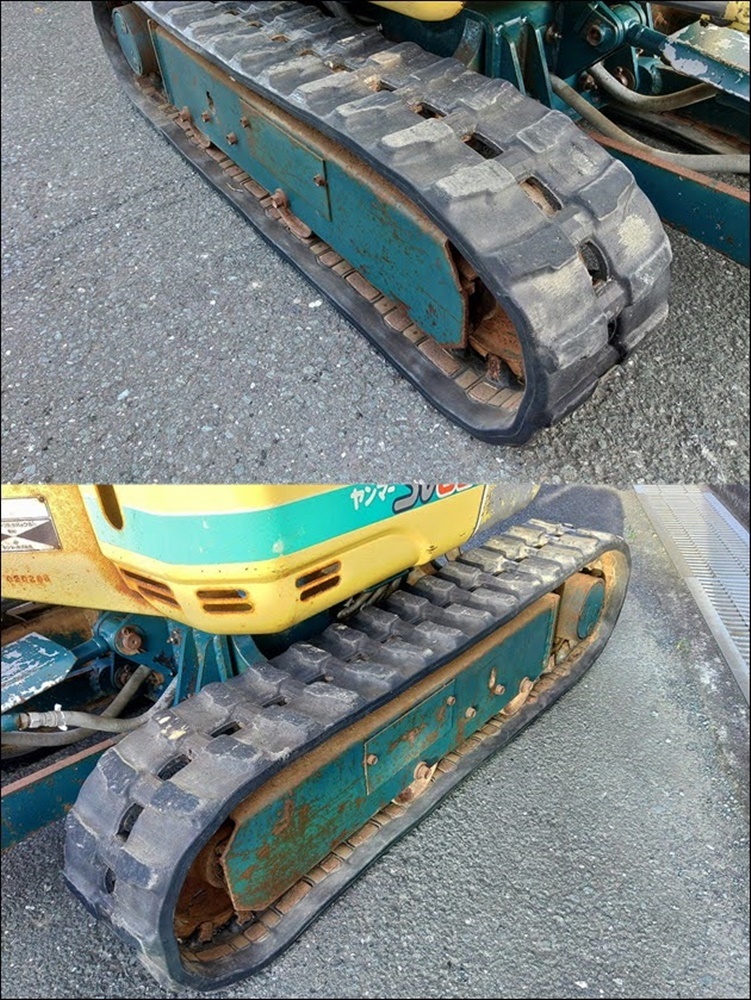 ヤンマー SV08 ユンボ SV08（SV08-1E）｜ミニショベル／油圧ショベル｜建設機械｜ヤンマー YANMAR H-9366ジャンク品 2905h &frasl; 走行可能 | SV08-1E 重機 ミニユンボ（ミニ油圧ショベル）~1t ミニショベル ミニユンボ ヤンマーsv08(建設機械、重機