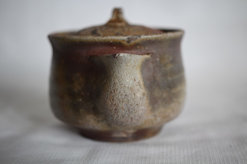 急須 煎茶道具 宝瓶 備前焼 在銘 茶器 茶道具 備前焼宝瓶 中国 朱泥