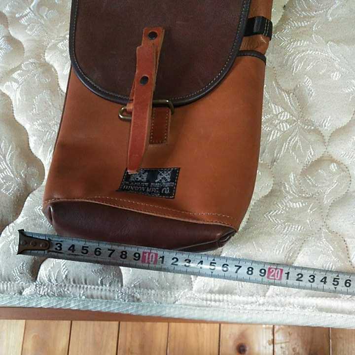 PORKY'S Triborough Trap-Tools レザーバッグ 純正ショルダー付