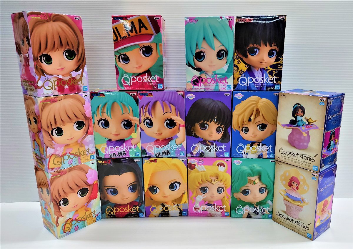 IZU【中古/未開封】Qposket ドラゴンボール・セーラームーン他 16体