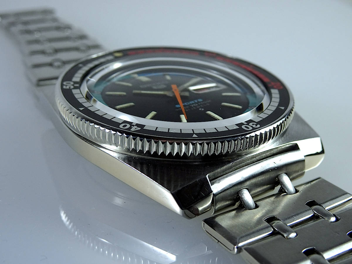 希少 美品 1969年製 SEIKO 5スポーツ 6119-6050 レガッタタイマー