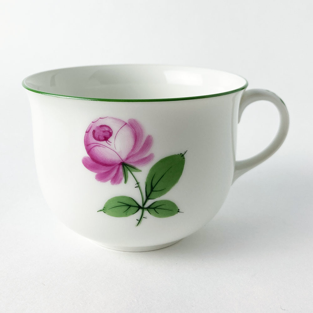 ◆Augarten アウガルテン カップ&ソーサー ウィンナーローズ ピンク 薔薇 EE 検)ヘレンド、マイセン ウィンナーローズ アウガルテン AUGARTEN ウィンナーローズ/カップ&ソーサー シンプルブーケ(5052F) ウィンナー
