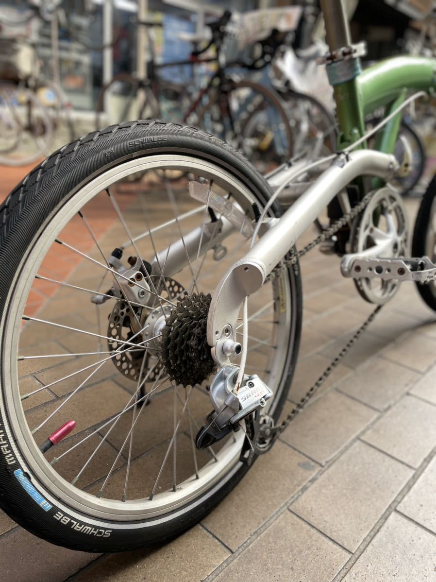 GO BIKE ゴーバイク カナダ 折りたたみ 小径車 ディスブレーキ 自転車