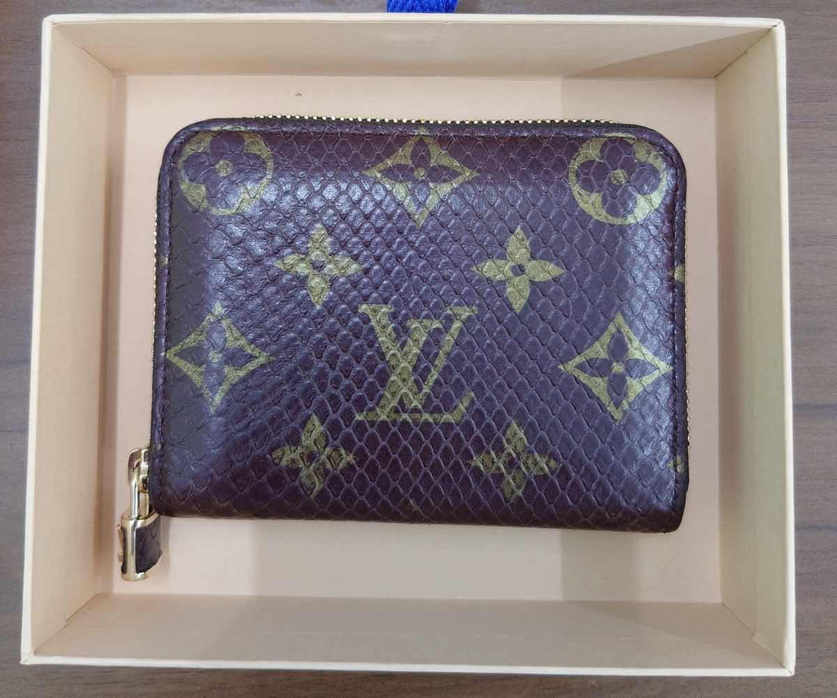 定価以下国内正規 ルイヴィトン エキゾチックレザー コインケース