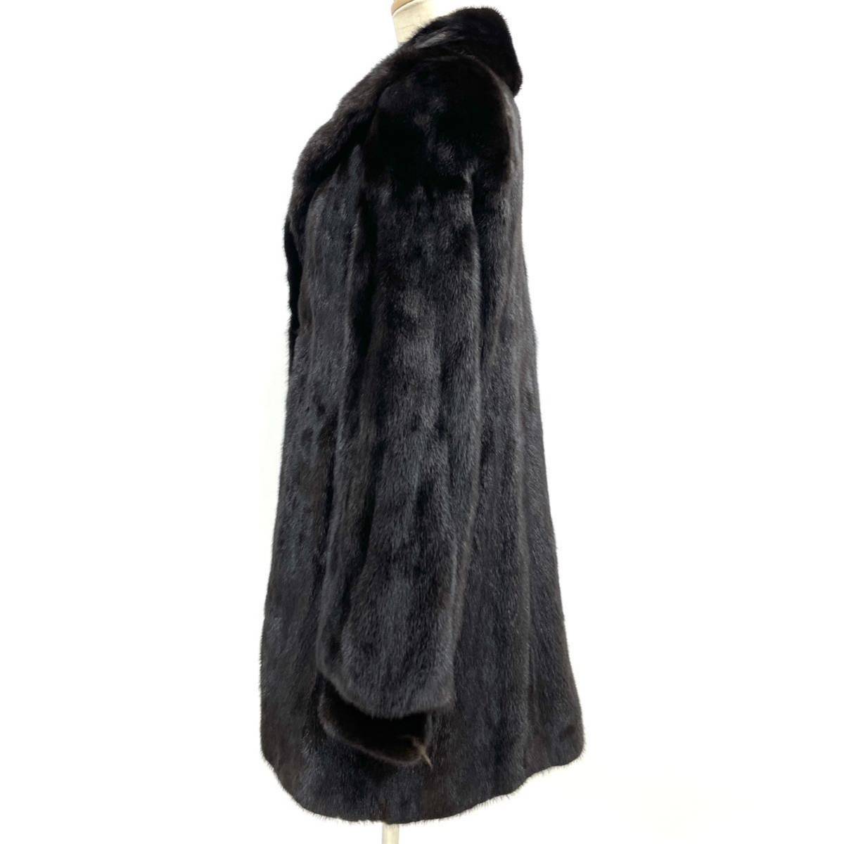 七福】fk416 AMERICAN FUR AWARDS セミロングコート デザインコート 