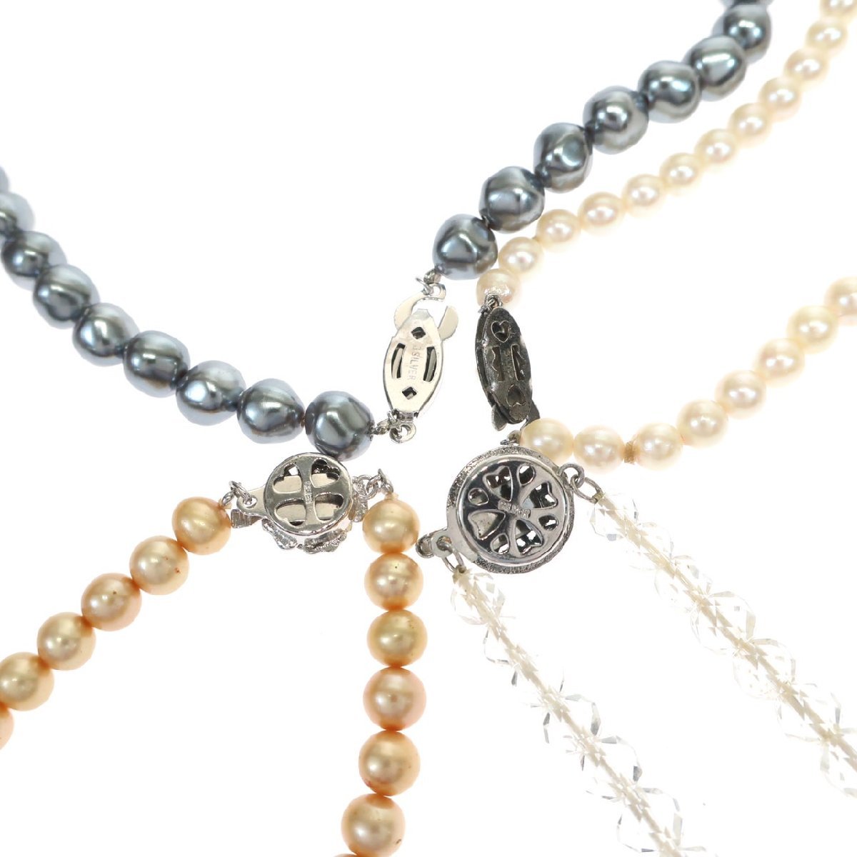 1円スタート 色石 パールネックレス 13本まとめセット 真珠 pearl 