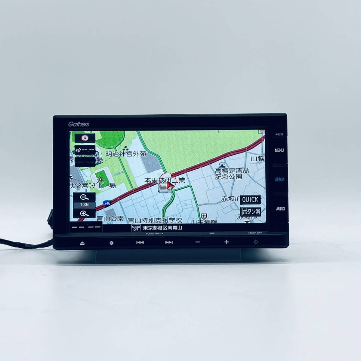 ホンダ ギャザーズ 純正 ナビ VXM-215CI 中古 ホンダ純正 CD USB iPod 