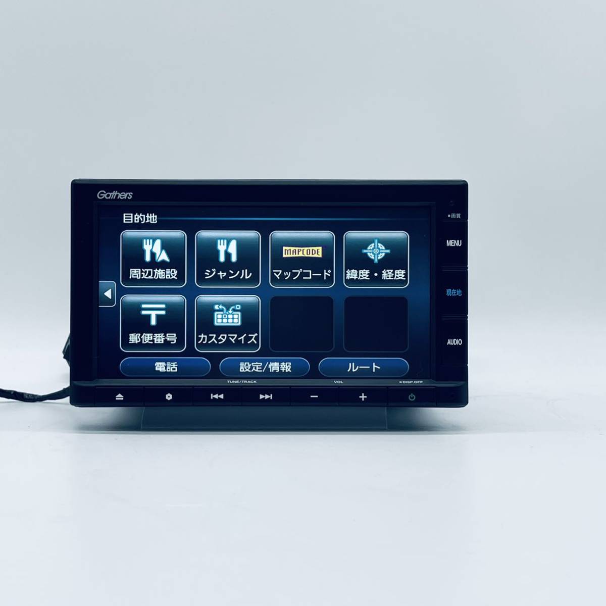 ホンダ ギャザーズ 純正 ナビ VXM-215CI 中古 ホンダ純正 CD USB iPod 