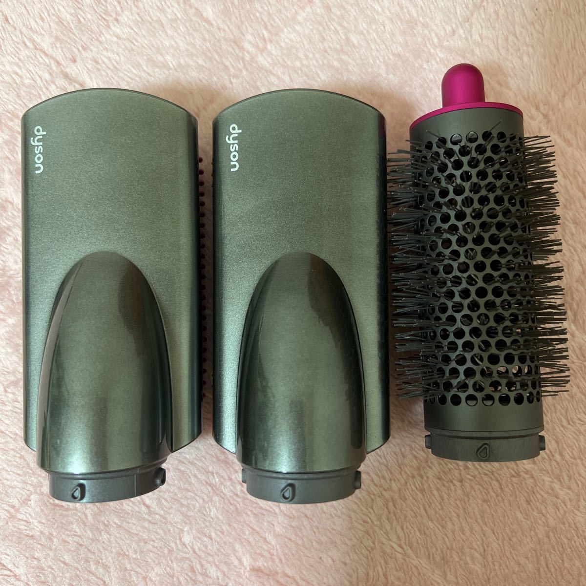極美品】Dyson Airwrap Complete ニッケル/フューシャ HS01 ダイソン